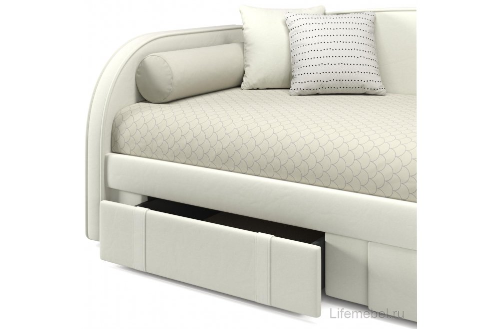 Софа Elda 90х200 бежевый велюр