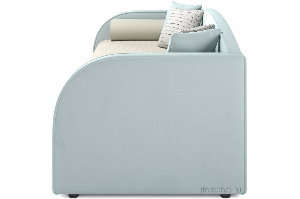 Софа Elda 90х200 велюр мята пастель