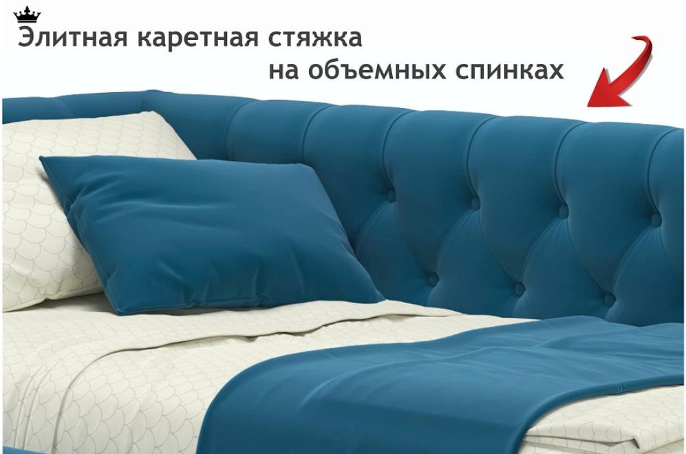 Тахта Ариэтта 90х200 синяя