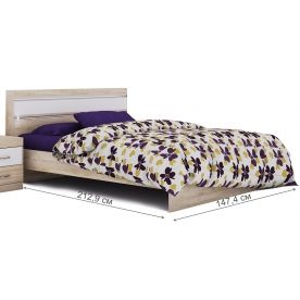 Полутораспальная кровать Ника