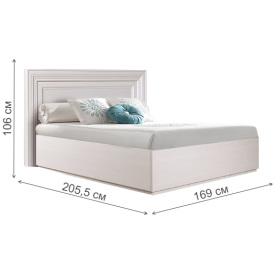 Полутораспальная кровать Амели