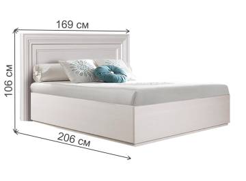 Полутораспальная кровать Амели