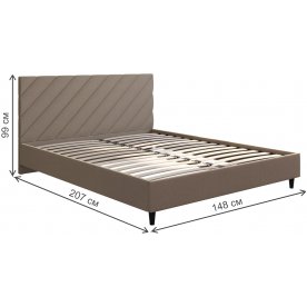 Полутораспальная кровать Алиса