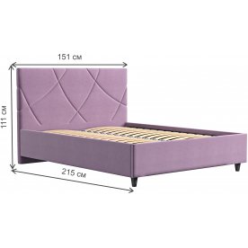 Полутораспальная кровать Амбер