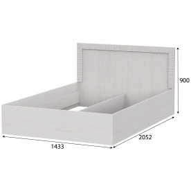 Полутораспальная кровать Дельта