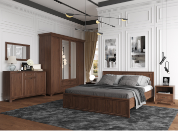 Полутораспальная кровать Мирелла