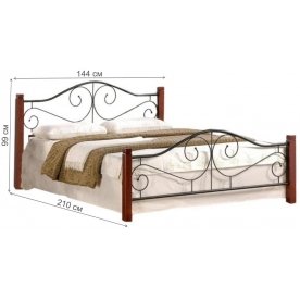 Полутораспальная кровать Violetta