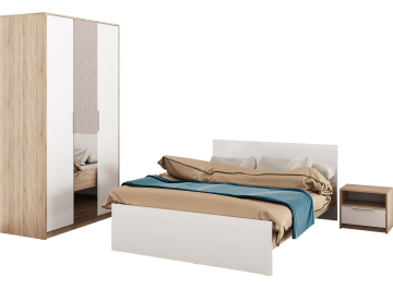 Полутораспальная кровать Фодик