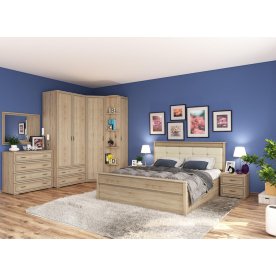 Полутораспальная кровать Ливорно с ортопедическим основанием