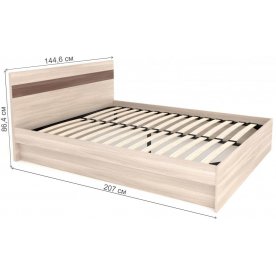 Полутораспальная кровать Милена