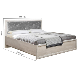 Полутораспальная кровать Сохо 32.26-01