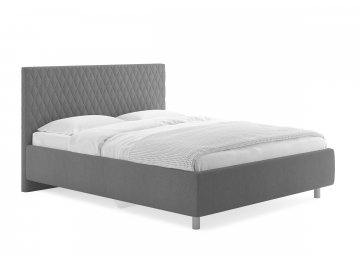Односпальная кровать Stella серый лаунж