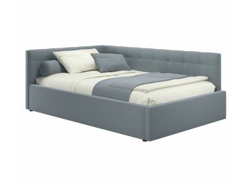 Полутораспальная кровать Bonna серый