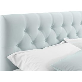 Полутораспальная кровать Verona 140х200 велюр мята пастель