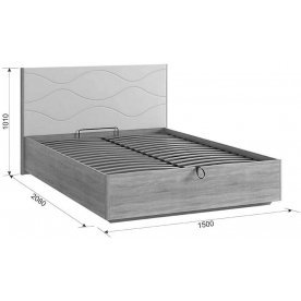 Полутораспальная кровать Зара Люкс