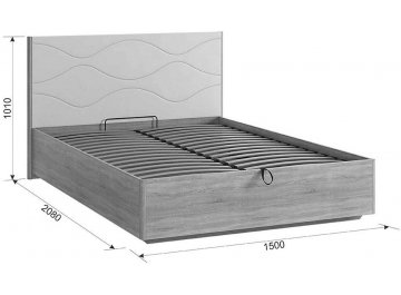 Полутораспальная кровать Зара Люкс