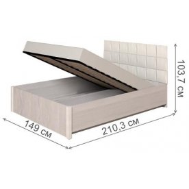 Полутораспальная кровать Марчиана 6 Люкс