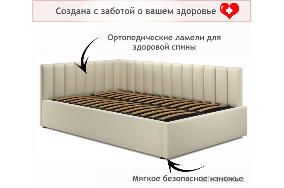 Тахта Венера 120х200 беж