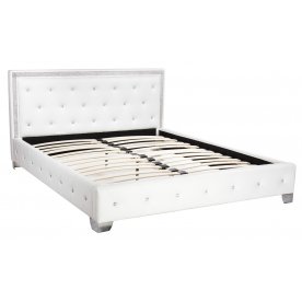 Кровать Cladina 160x200 белая с матрасом