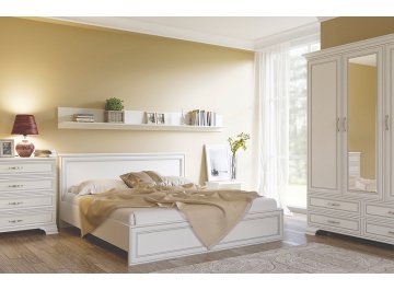 Полутораспальная кровать Tiffany с матрасом