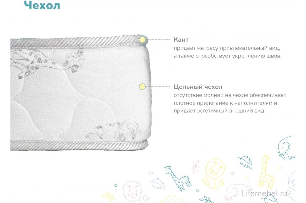 Матрас Димакс Дремушка Лайт 90 x 200 см в рулоне