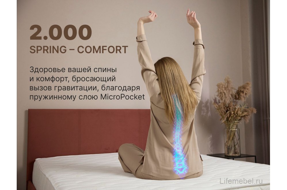 Матрас Димакс Микро медиум 200х200