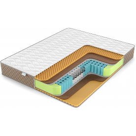 Матрас РЕЛАКС МЕМОРИ МЕДИУМ ТФК 5 ЗОН)
