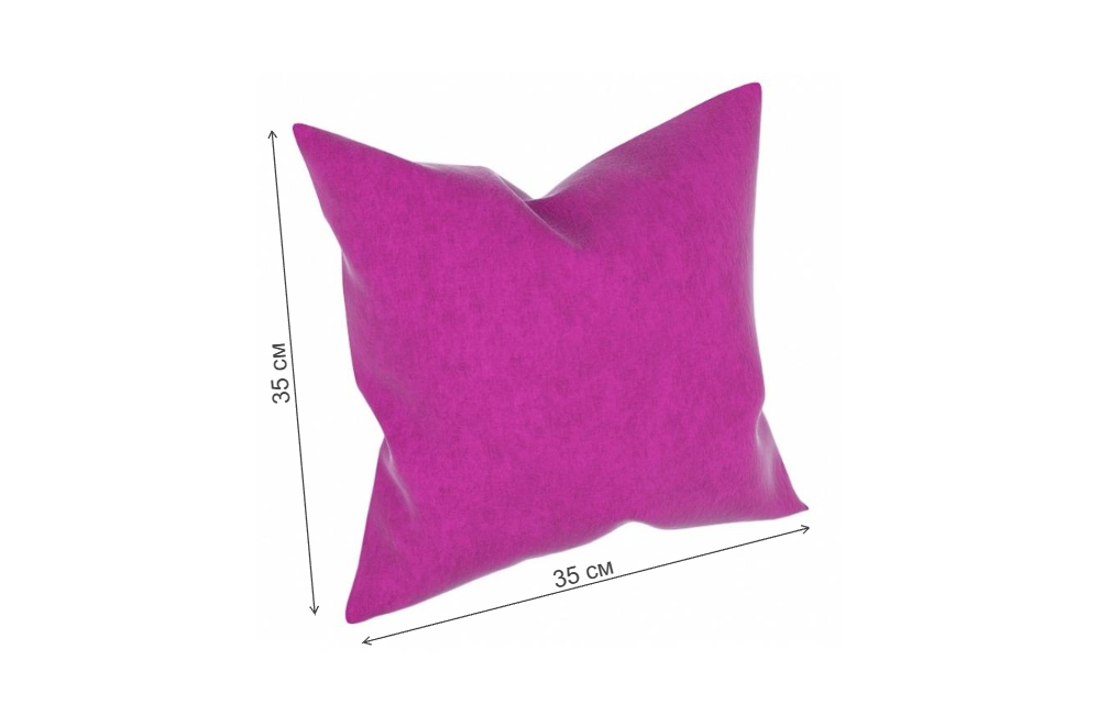 Подушка Бельмарко 35х35 розовая