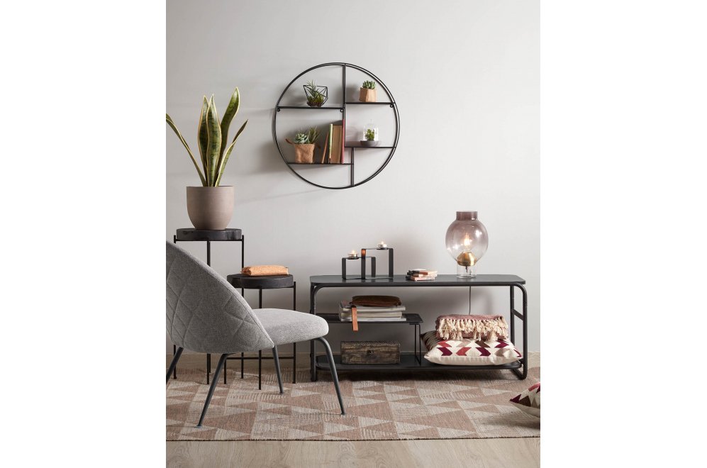 Полка Across черная