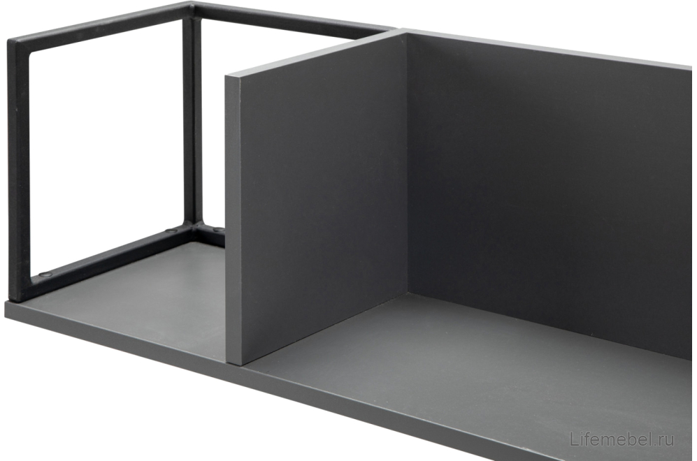 Полка City графит