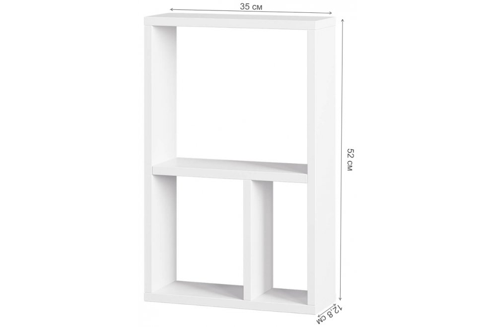 Полка Ион 6 белый