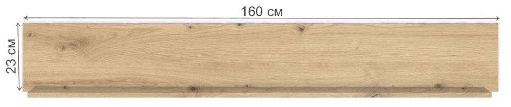 Полка Хельга POL160 дуб артизан