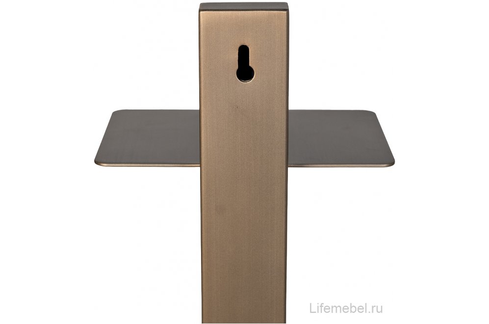 Полка Луи-2 ясень / хром