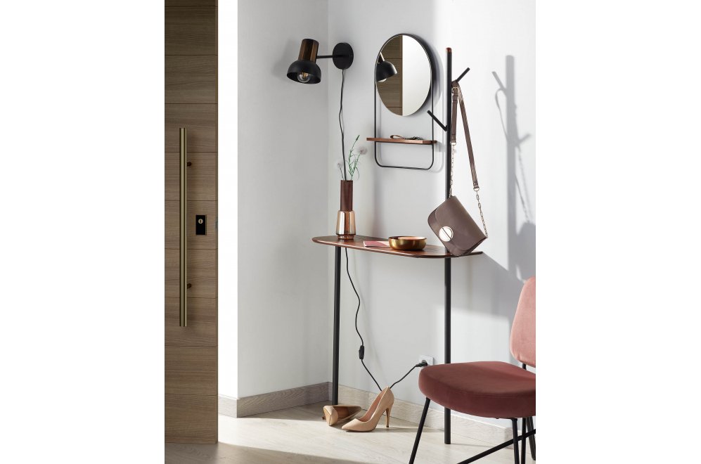 Полка Marcolina черная