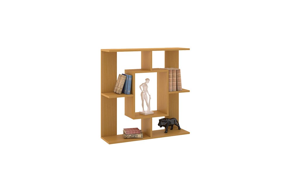 Полка настенная тип 5 ольха