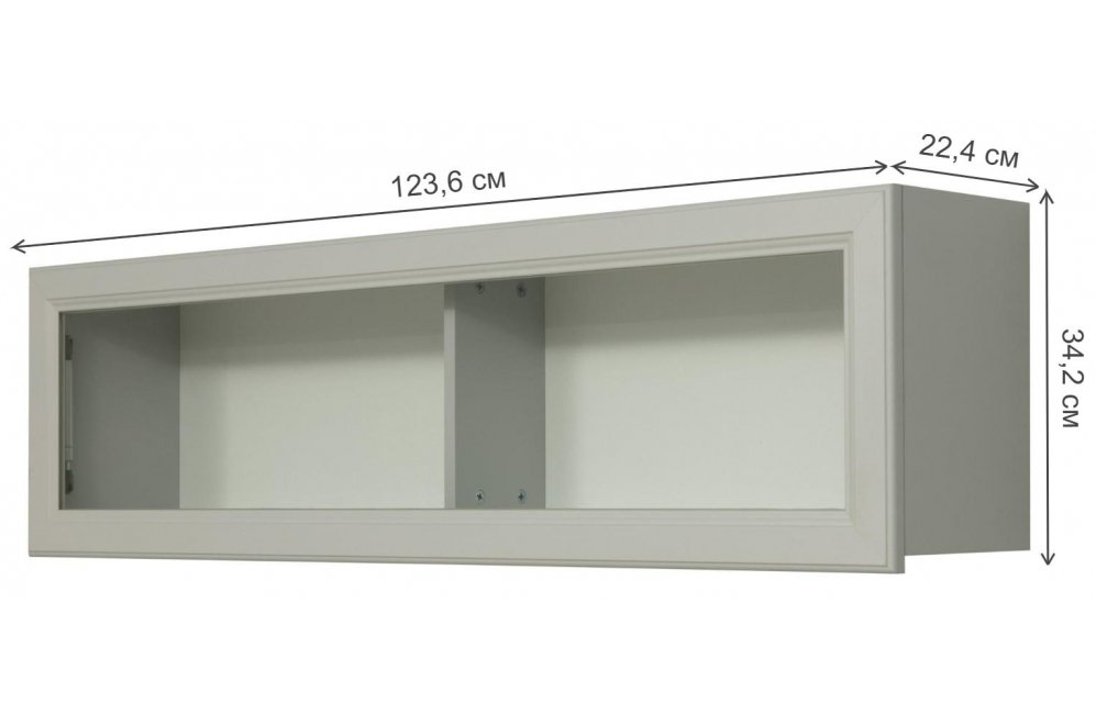 Полка Сохо 32.18 серая