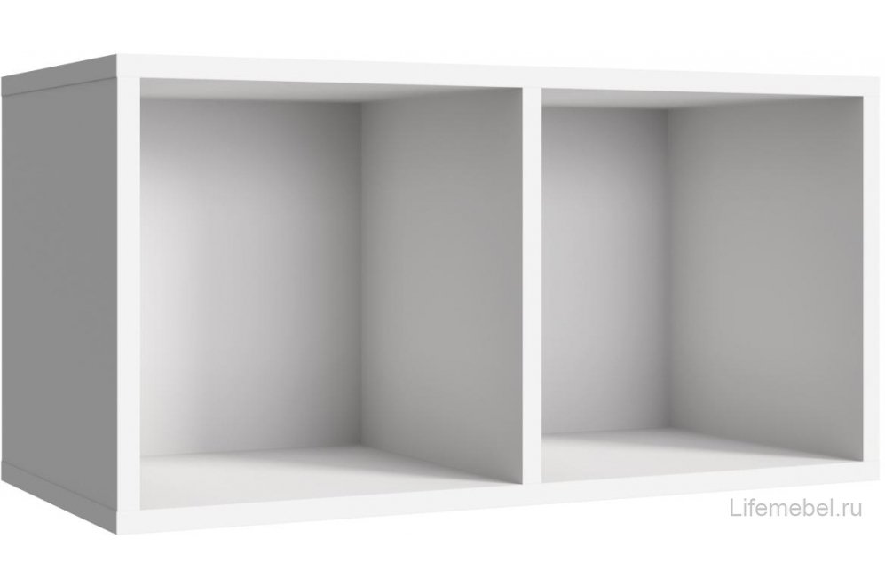 Полка П-01 белый структурный