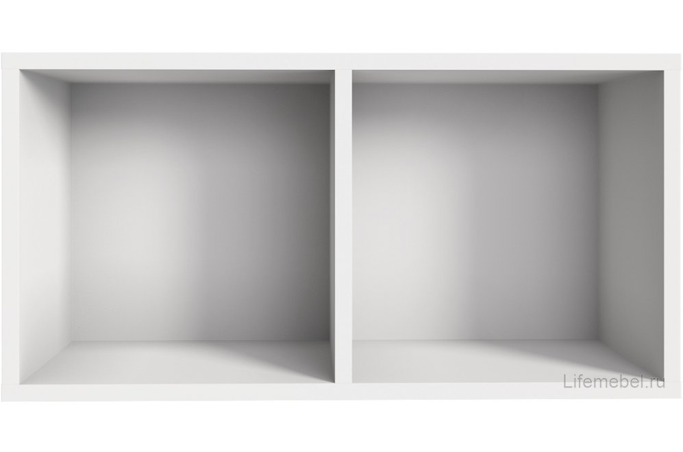 Полка П-01 белый структурный