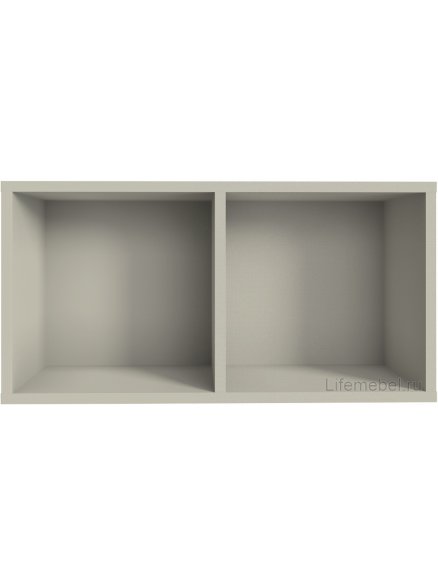 Полка П-01 глиняный серый