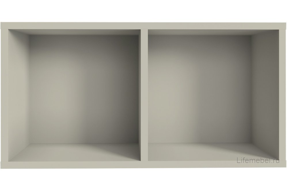 Полка П-01 глиняный серый