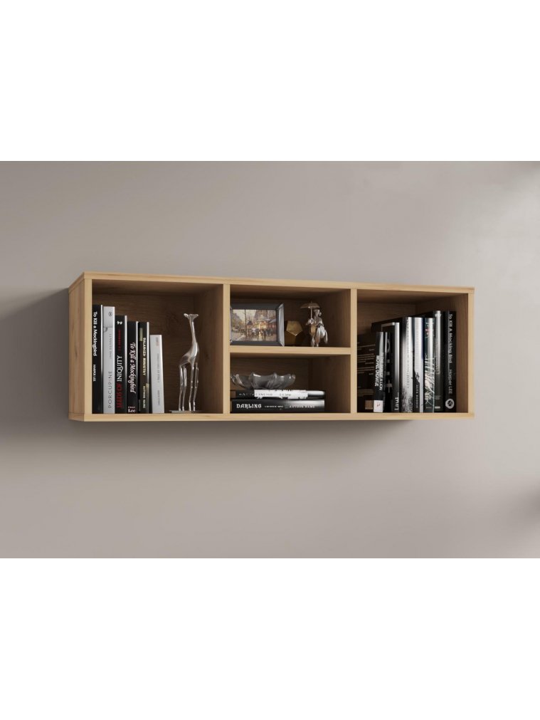 Полка П-02 дуб крафт золотой