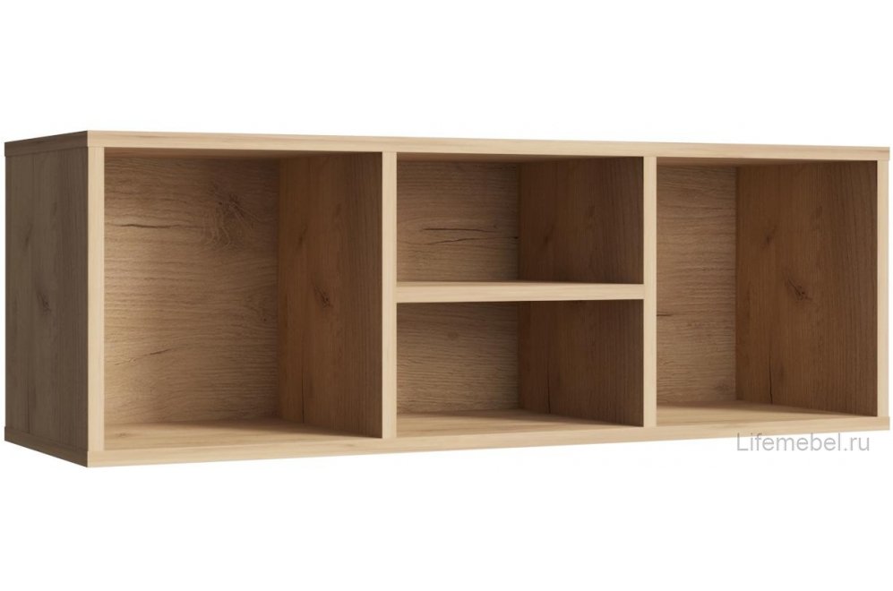 Полка П-02 дуб крафт золотой