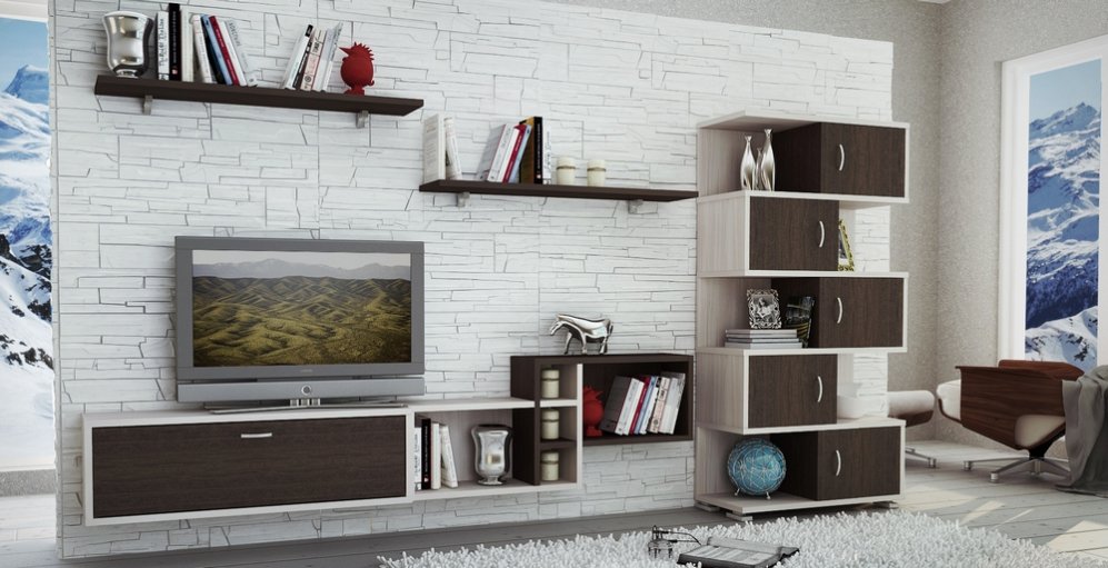 Полка ПК-20 карамель / венге