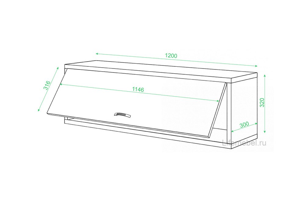 Полка ПК-30 в интерьере