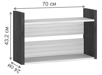 Полка ПКЛ-О Ш