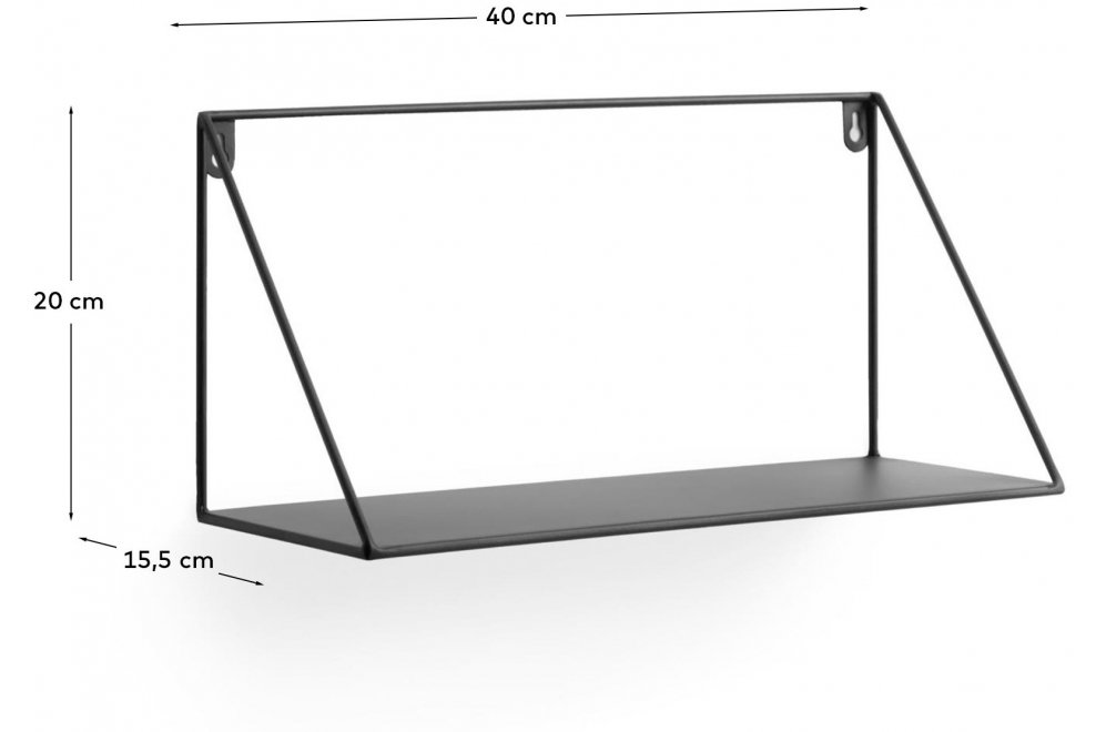 Полка Upp черная