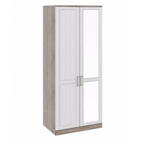 Шкаф двухдверный с одной зеркальной дверью Прованс СМ-223.07.005 зеркало справа