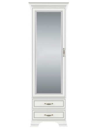 Шкаф Tiffany 1Z2S вудлайн кремовый