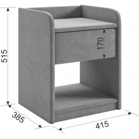 Прикроватная тумба Аманда 2