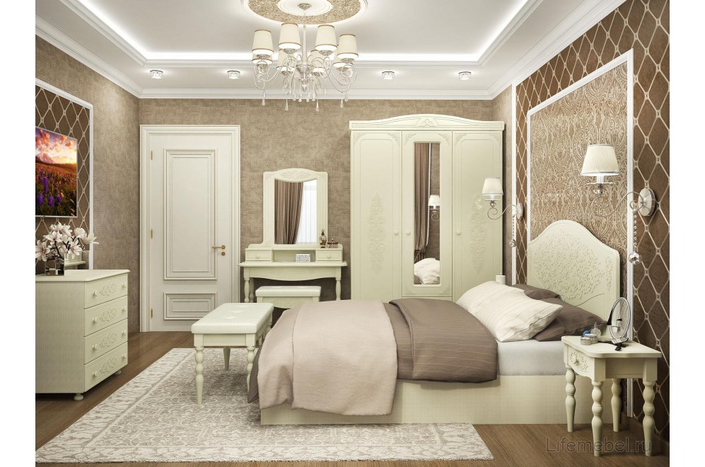 Прикроватная тумба Ассоль плюс АС-39 ваниль